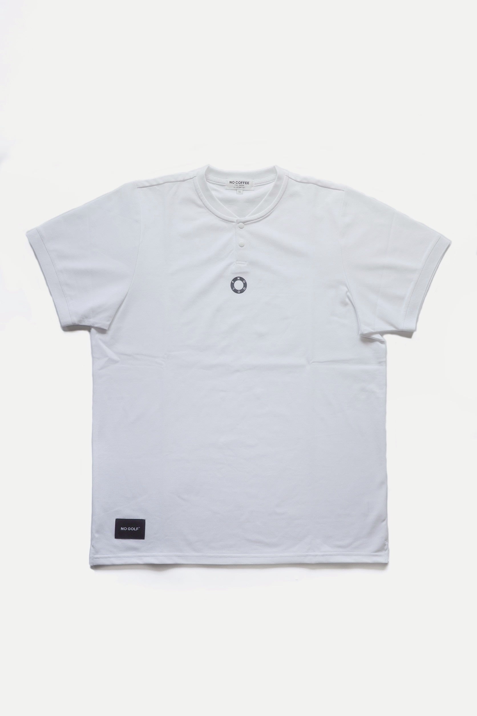 NO GOLF HENRY NECK POLO SHIRT S/S COOLMAX 2026S/S | NO COFFEE