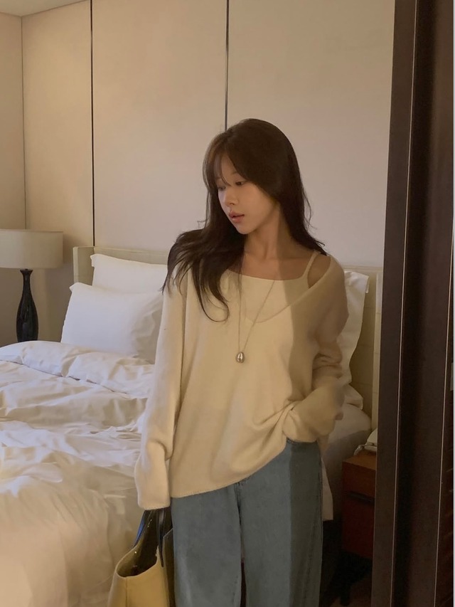 (予約) miel / 110 Denim pants 1color