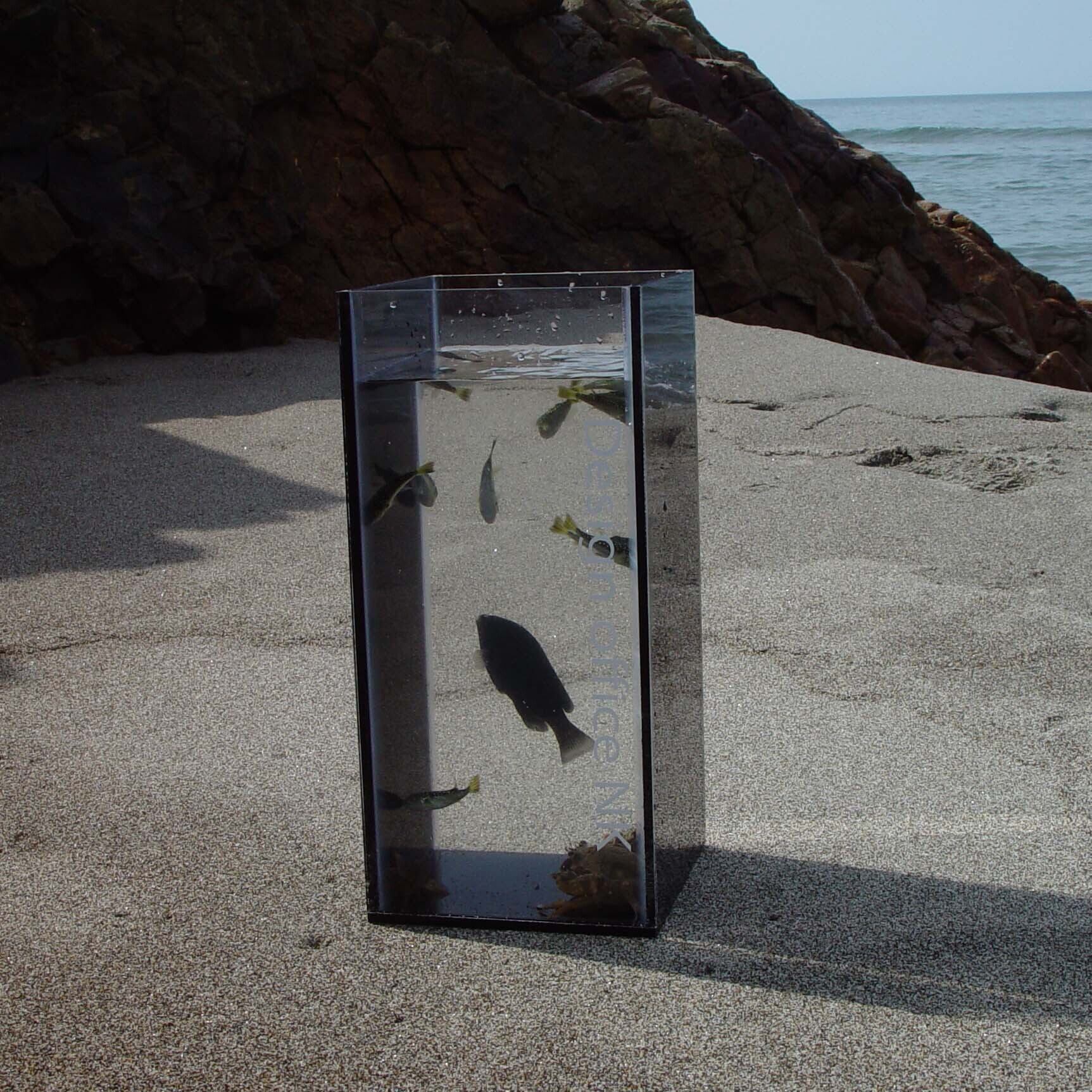 カゴ付球型水槽 No.972