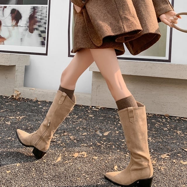 新品☆ウエスタンブーツ ベージュ レザー デッドストック　サイズ38 ウエスタン ブーツ｜ SHIPS 公式サイト