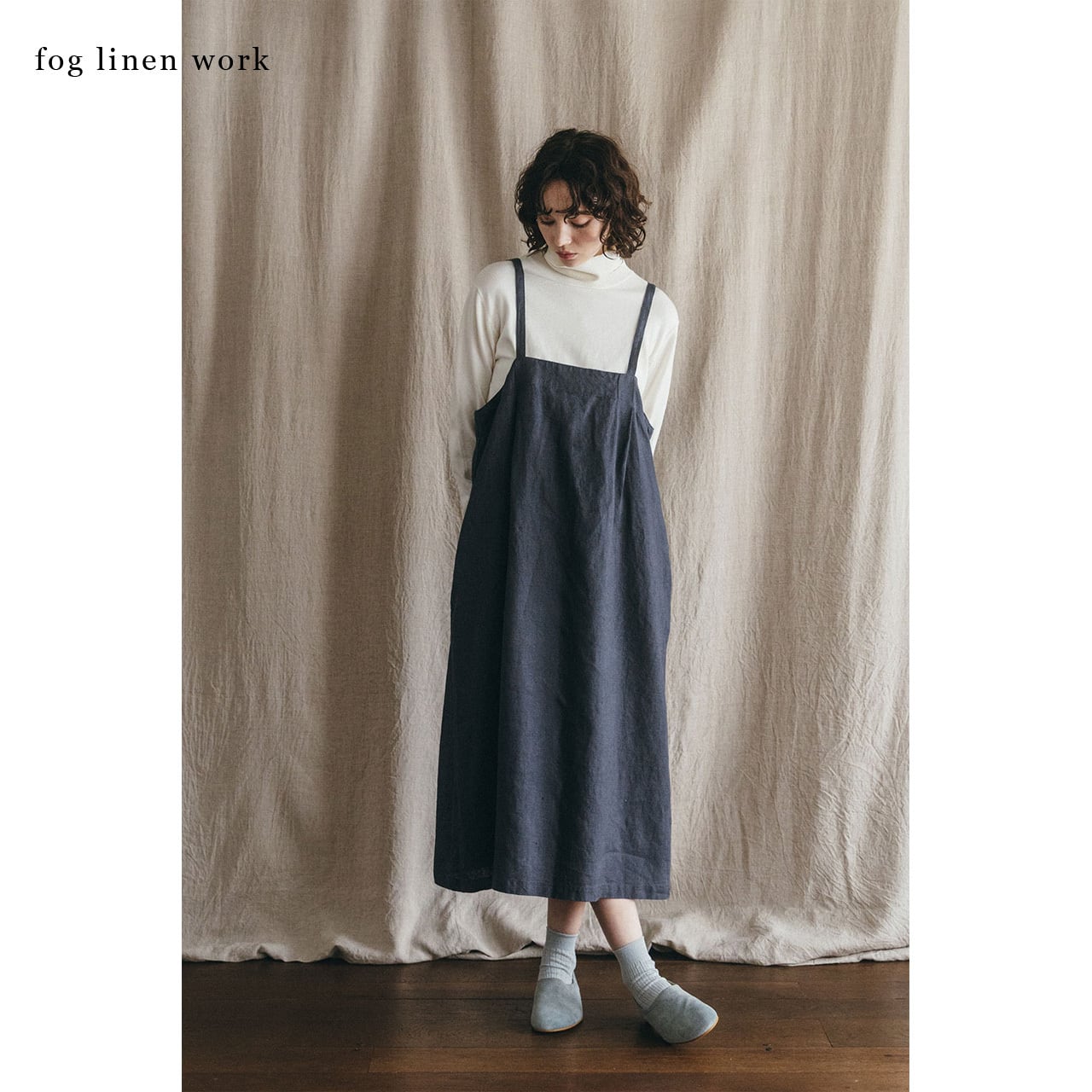 fog linen work / オーバードレス MANON OVER DRESS | hinata