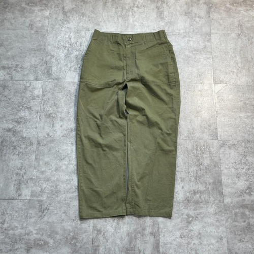 70s アメリカ軍 実物 OG507 ベイカーパンツ w34