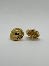 vintage button pierce