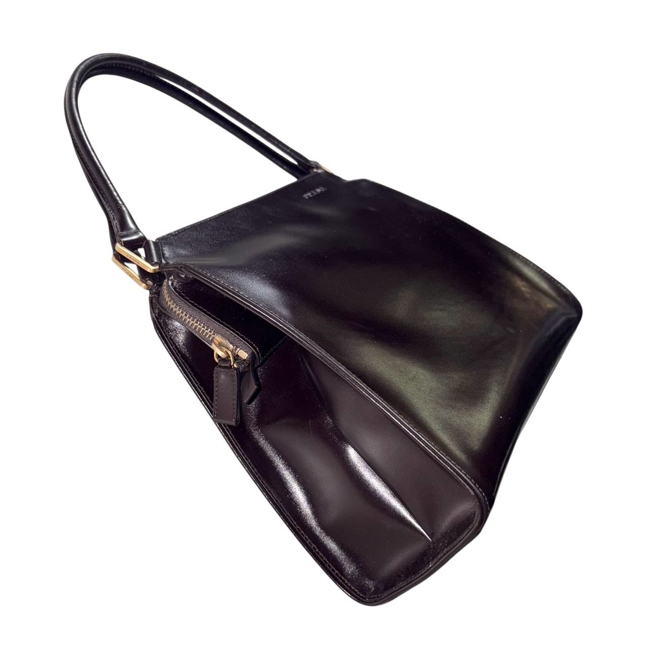 archive PRADA leather hand bag