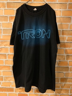 【ALSTYLE】TRON トロン 映画 Tシャツ L 黒 DAFTPUNK ダフトパンク