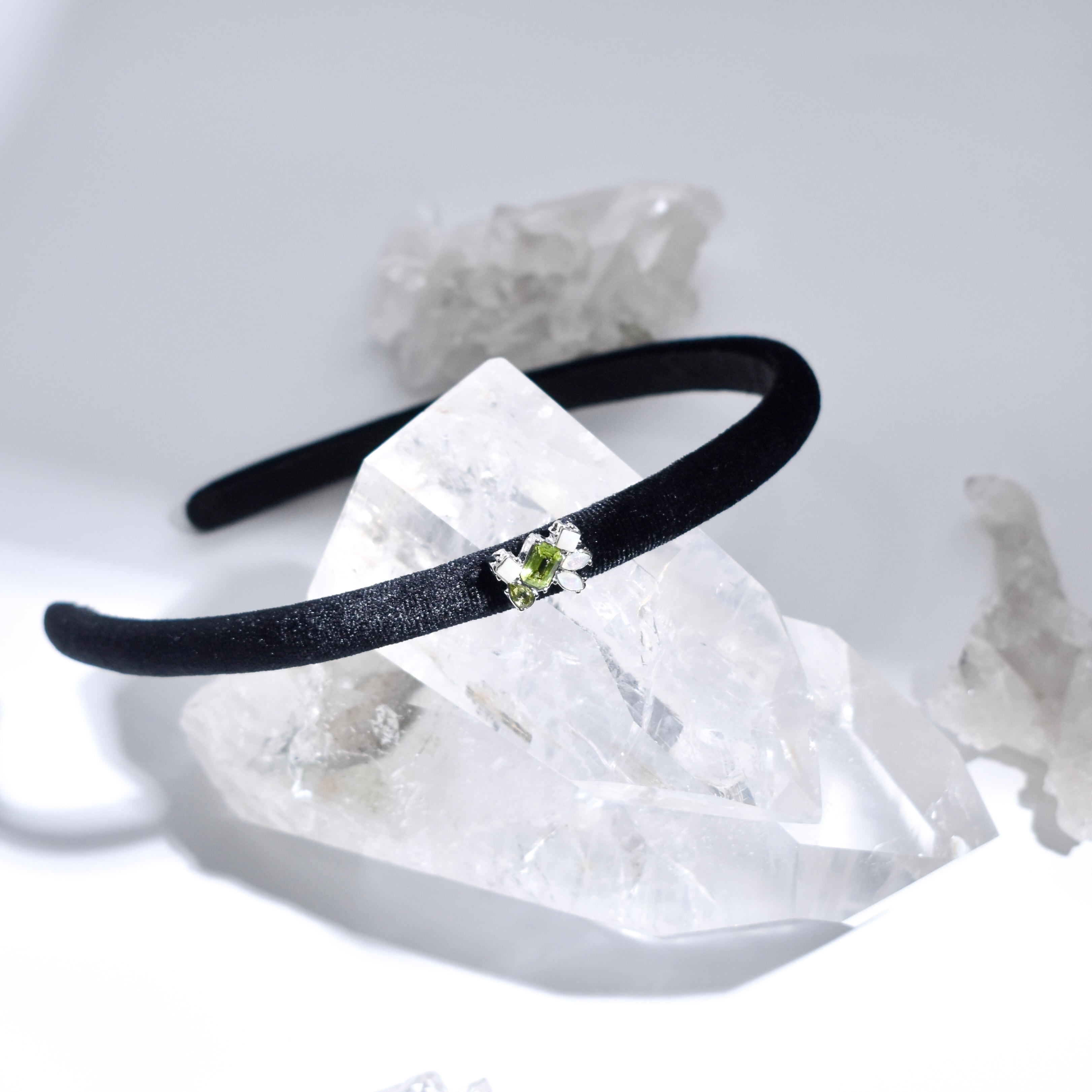 《Roma Jewelry》Peridot×Opal Headband