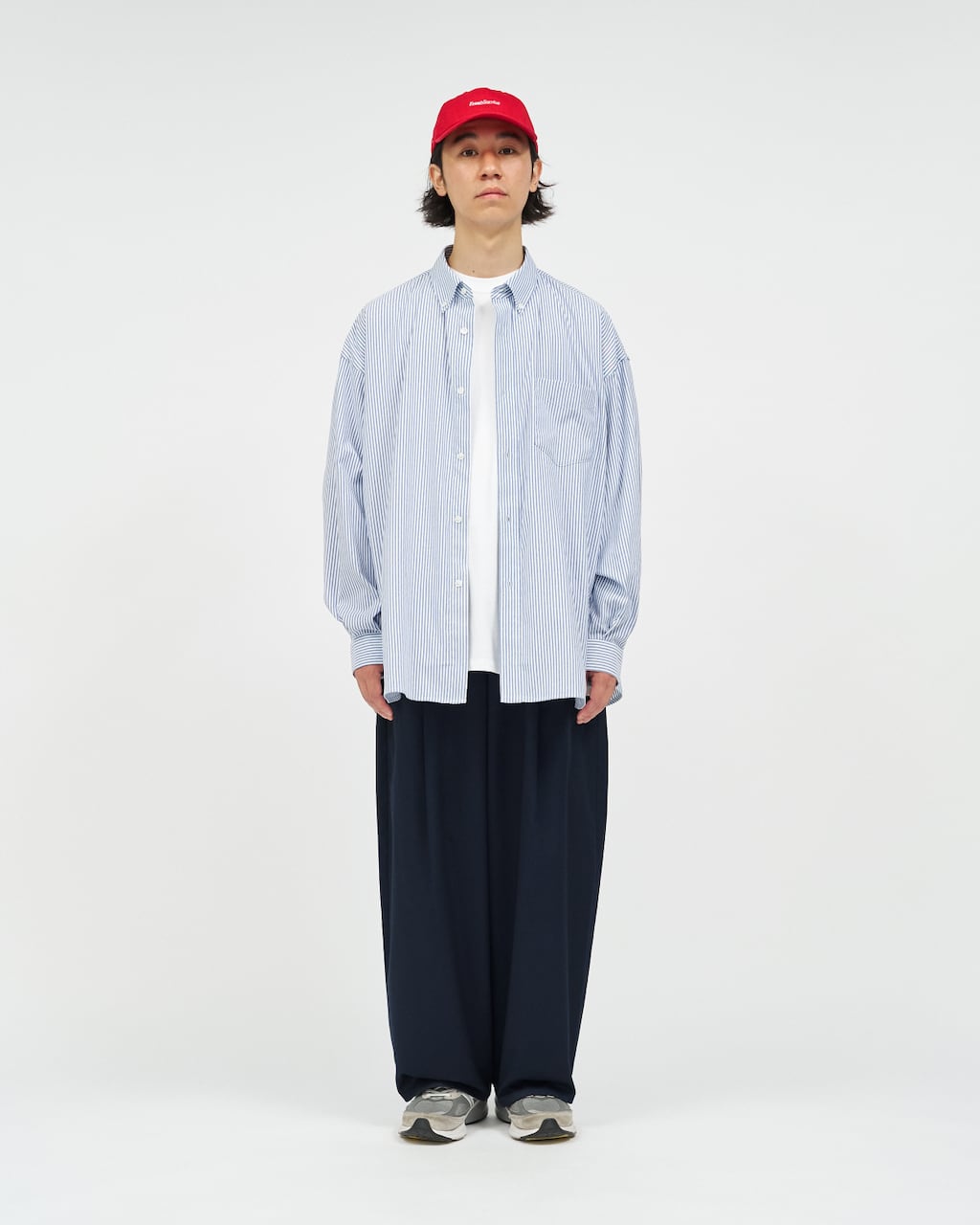 FreshService HRAFTeX® L/S STRIPE SHIRT | HUMAN and THINGS