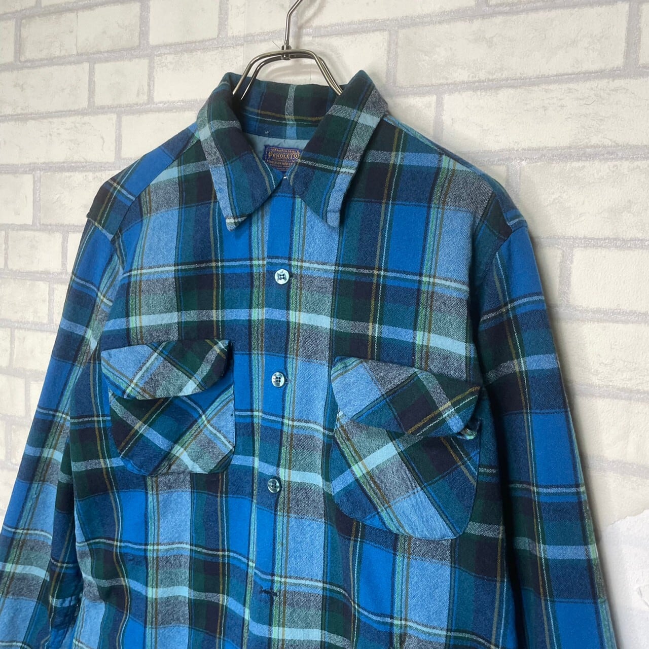 PENDLETON ネルシャツ L ウール100% チェック柄 | 古着屋OLDGREEN