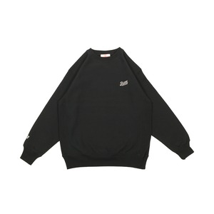 CLASSIC LOGO SWEAT SHIRT SUPER HEAVY [BLACK]