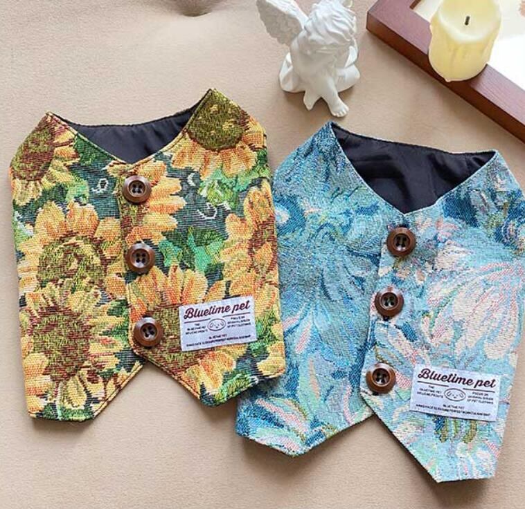 《予約》1102183 オシャ生地ピースベスト