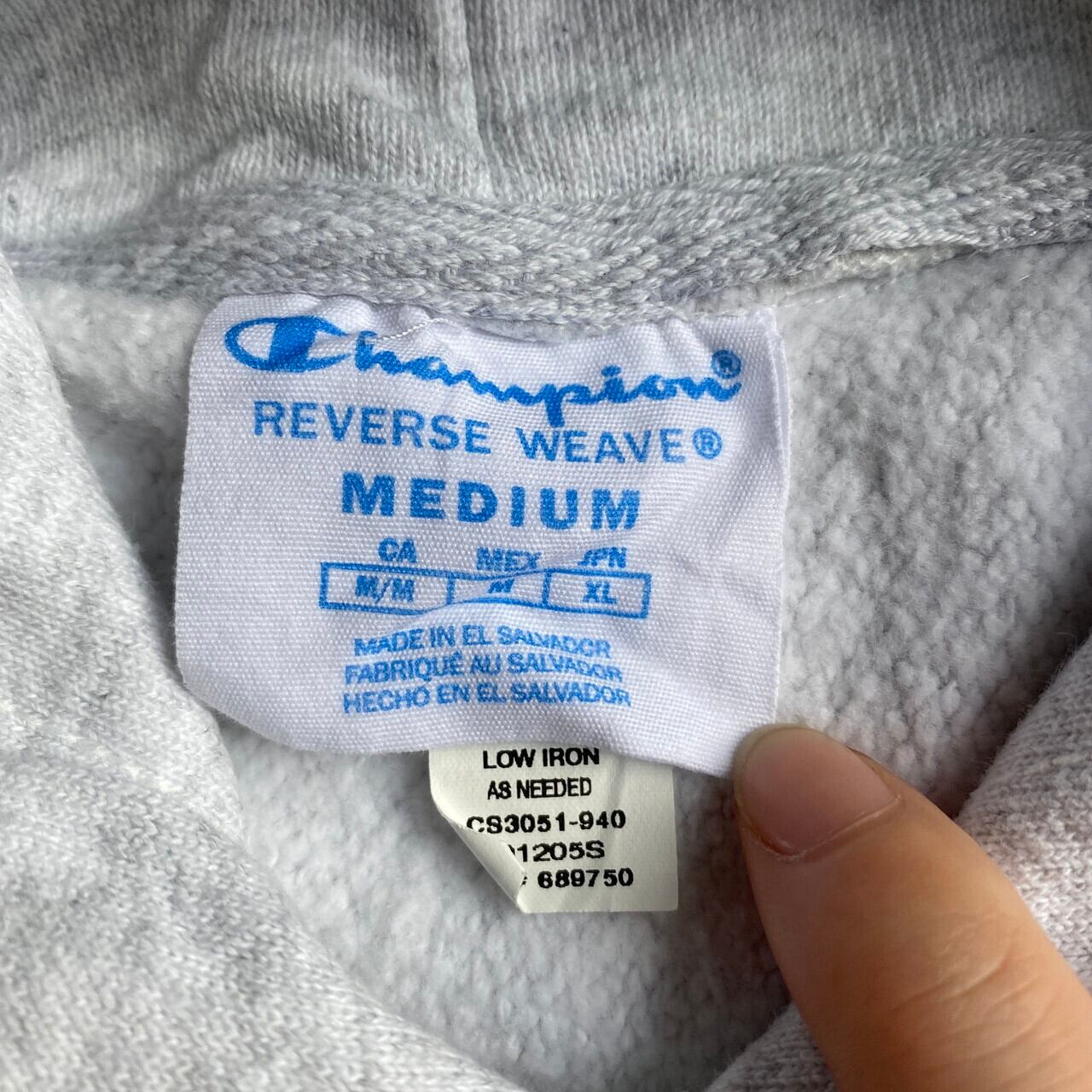 激安】 champion チャンピオン 青タグ 復刻 リバースウィーブ