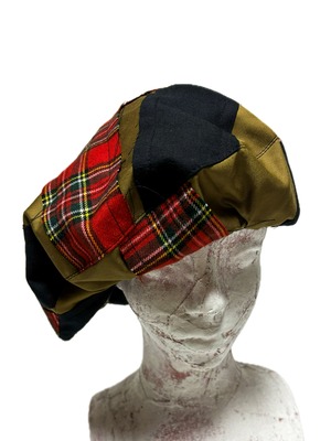 UNFINISHED ツギハギベレー帽25075