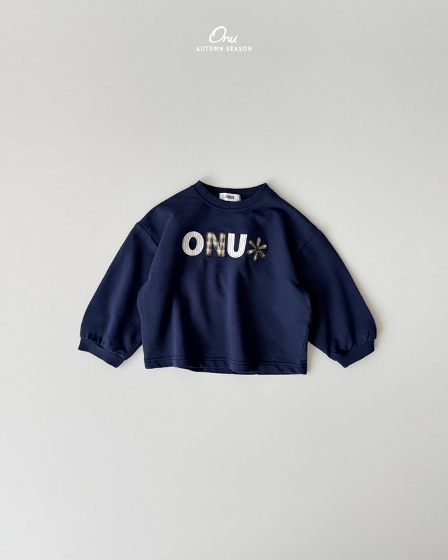 《予約》送料無料【ONU】Patch Embroidery Tee