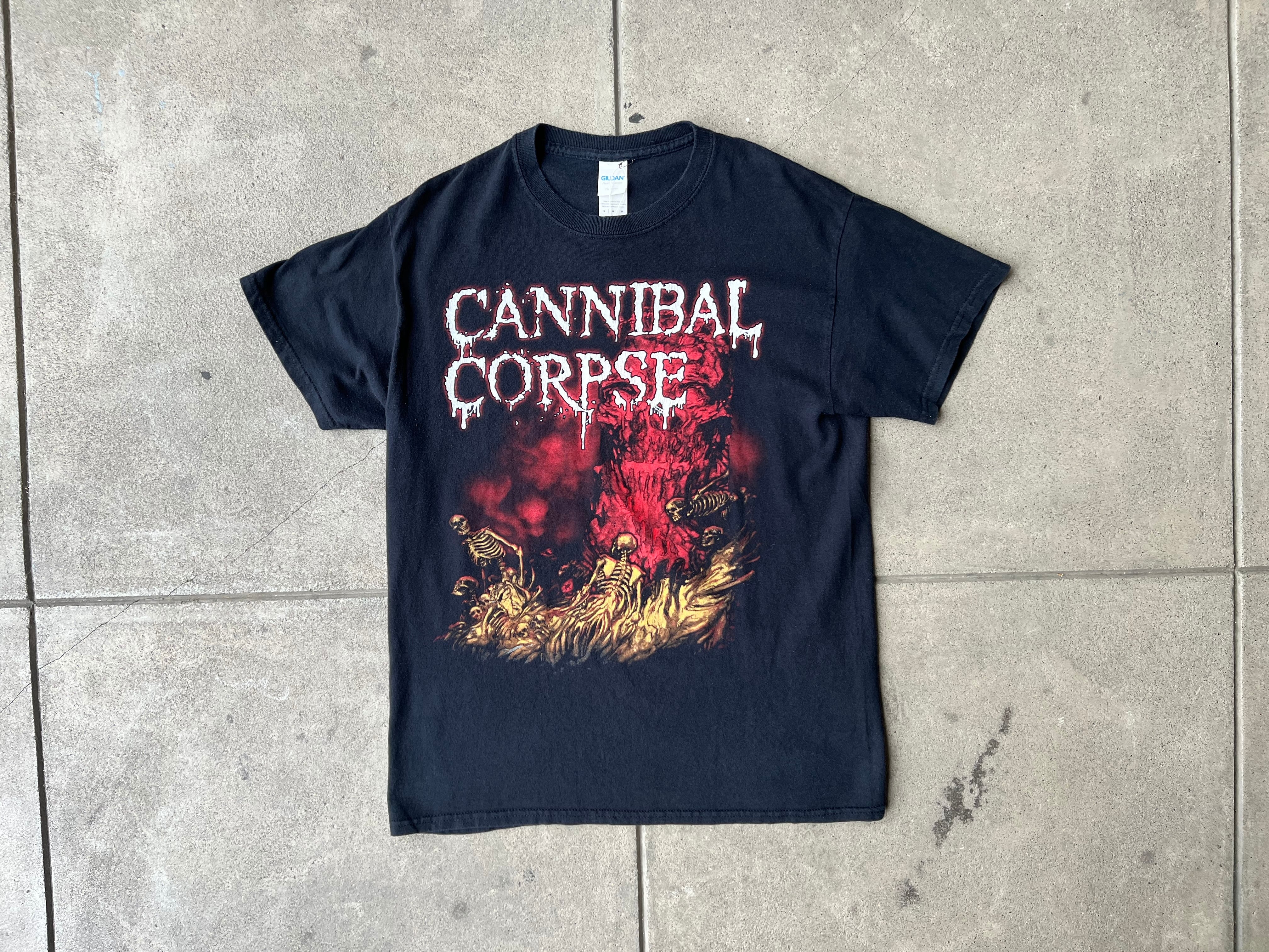 【値下げ不可】 Cannibal Corpse ロンＴ ボロ 雰囲気