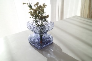 Riihimaen Lasi リーヒマエンラシ / Kehra ケフラ / フラワーベース 花瓶 No.3331