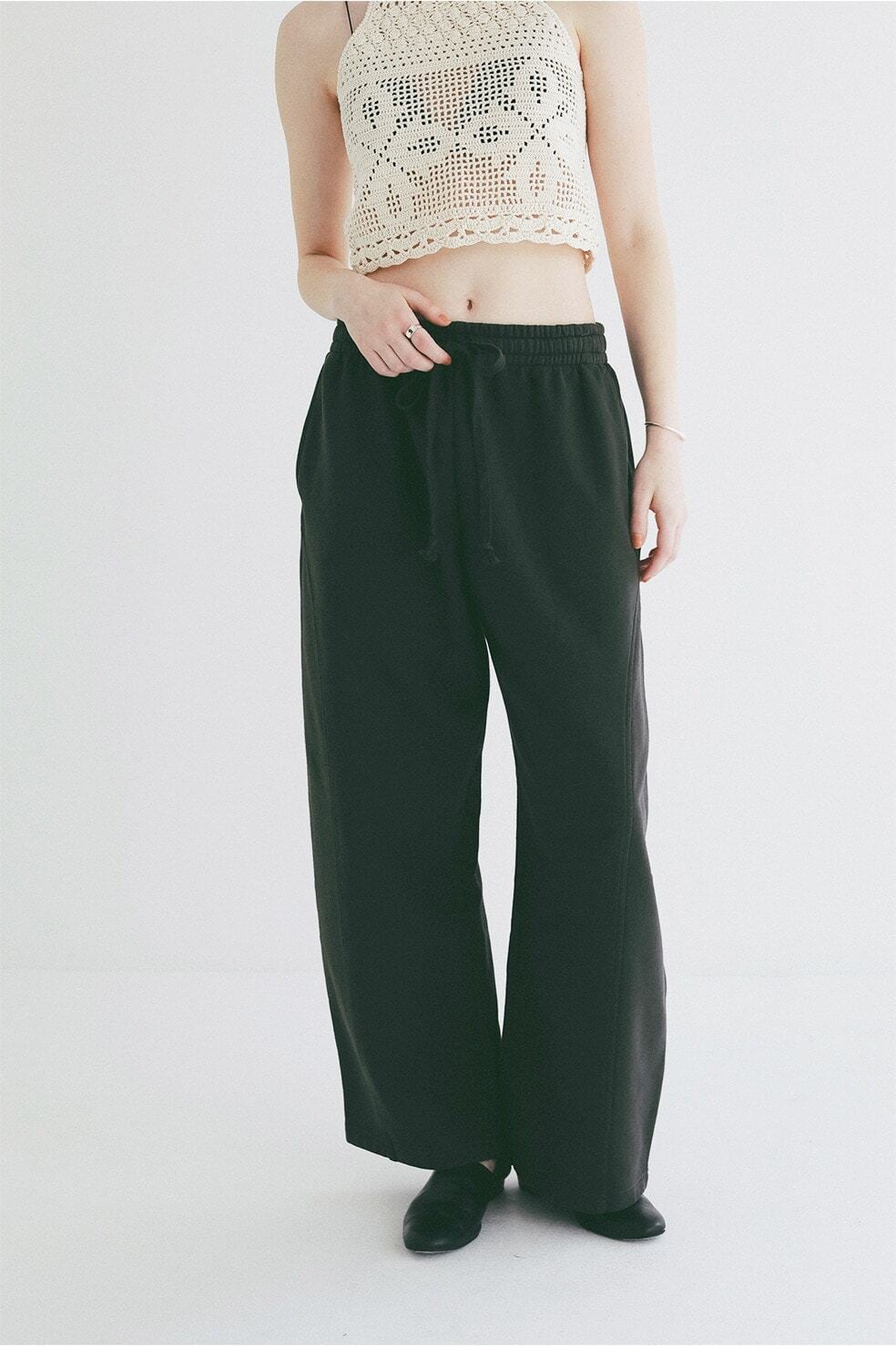 CLANE GARMENT DYE SWEAT PANTS | FLICKA ASHIYA