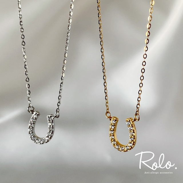 馬蹄ネックレス SV925