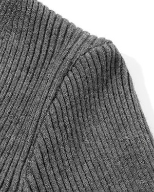 フレアスリーブリブトップス 4color A0436