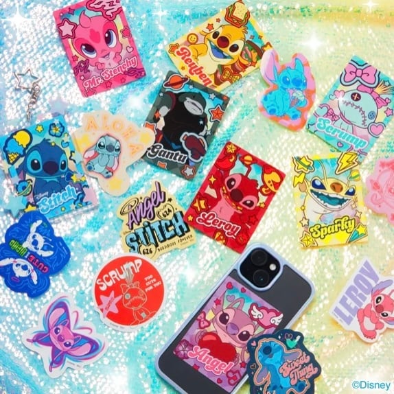 ハッピーくじ　スティッチ Happyくじ ハッピーくじ 『Stitch Colorful Kawaii』 全賞（全種