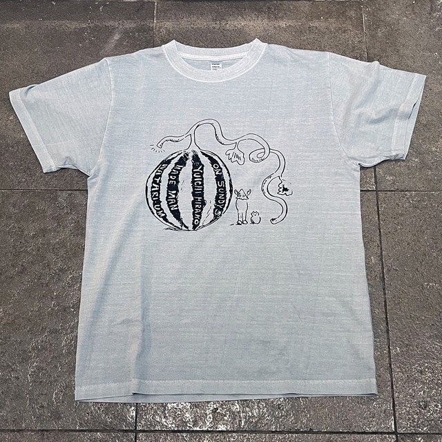 Yuichi Hirako WATARI-UM Tシャツ／グレー