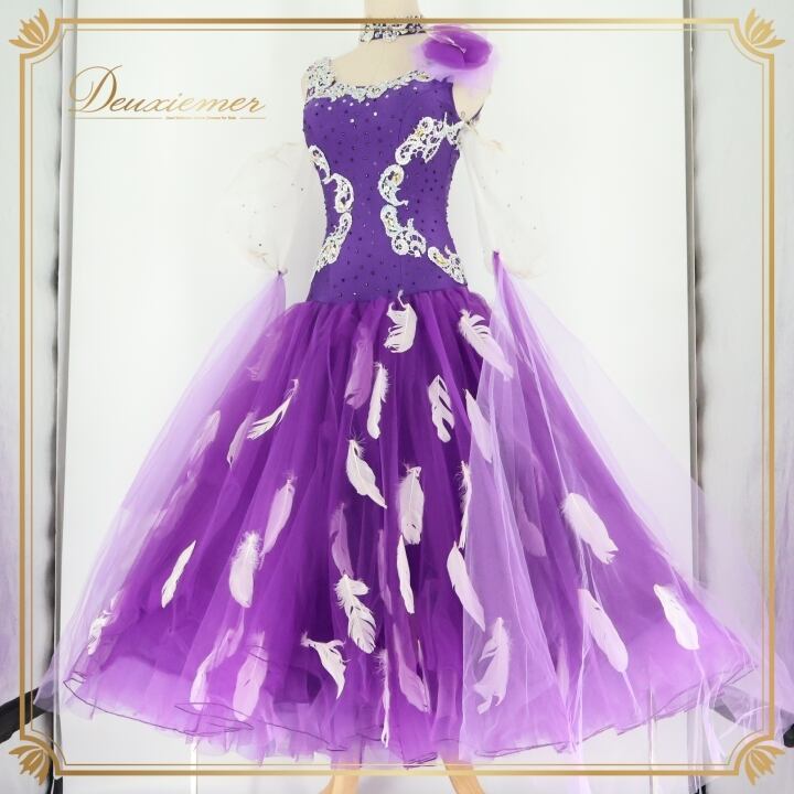 社交ダンス 衣装 スタンダード ドレス スタンダードドレス ワンピース