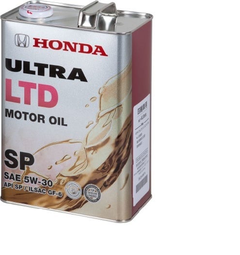 Honda純正エンジンオイル ウルトラLTD SAE 5W-30 規格SP 4L 品番