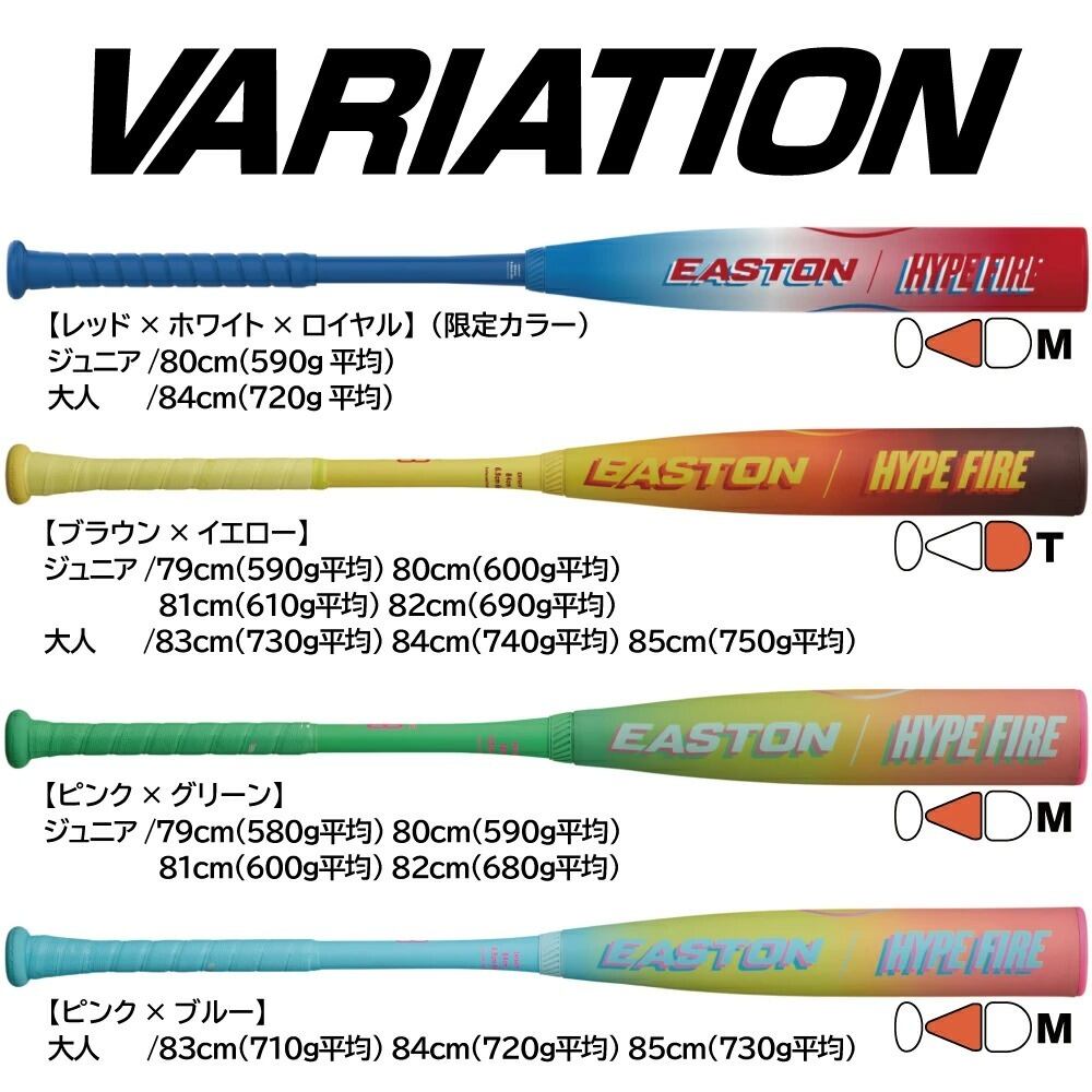 送料無料】野球 バット 軟式 ENS6HYP イーストン ハイプファイヤー