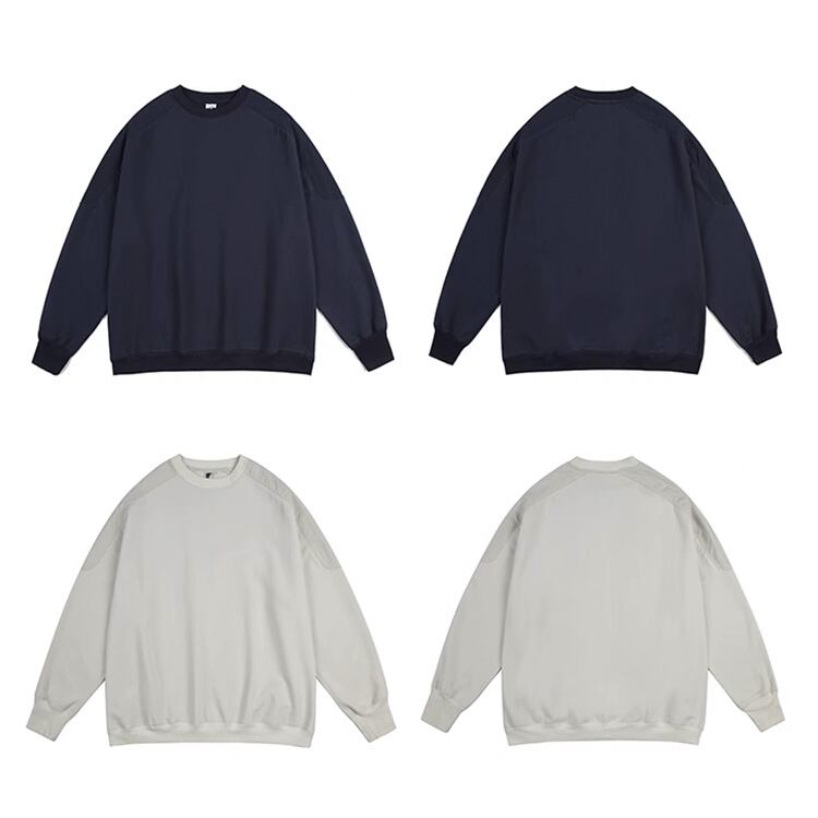 ★PLAIN ROUND NECK SWEATSHIRT　　　A0748