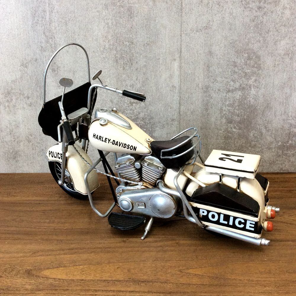 ブリキのおもちゃ HARLEY DAVIDSON POLICEバイク