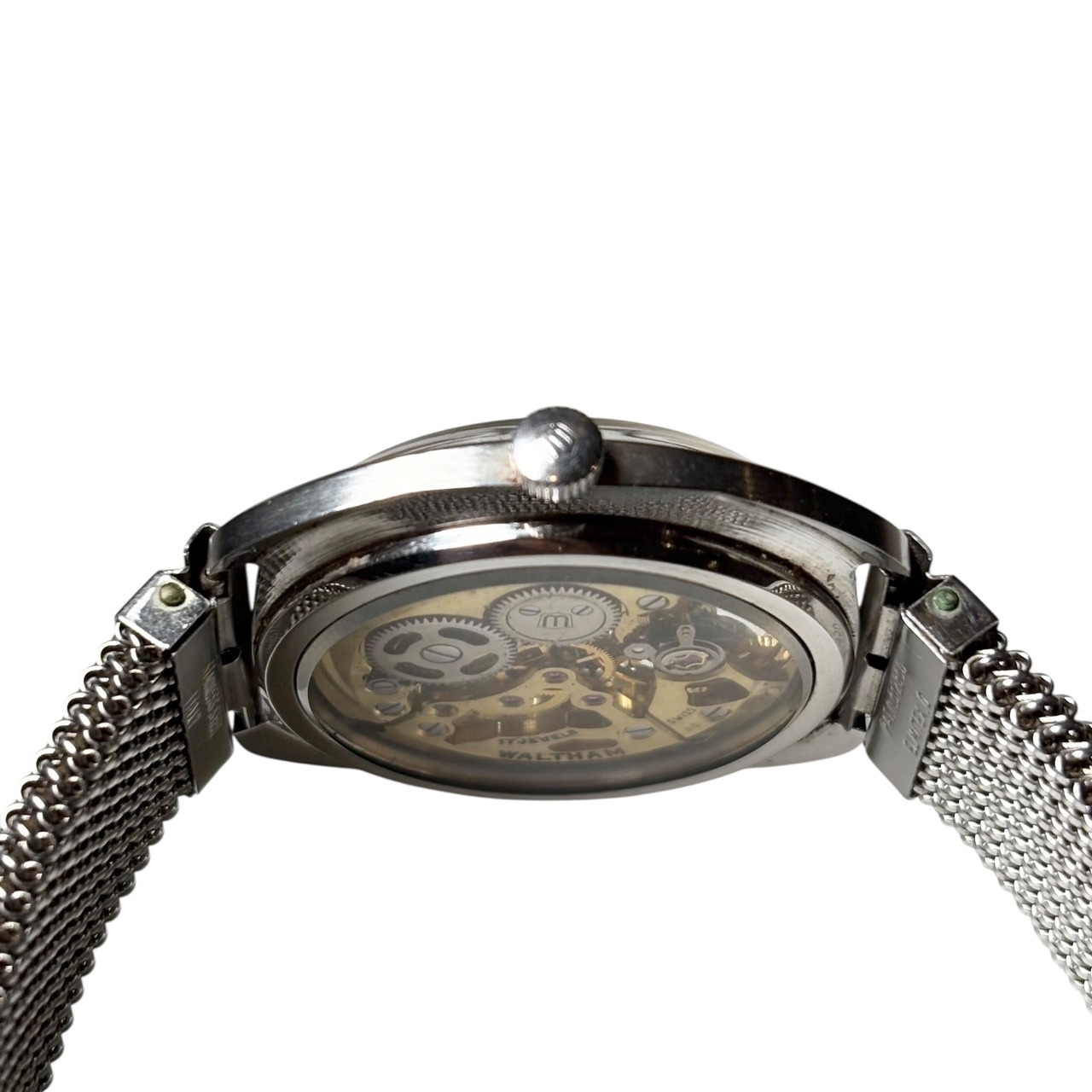 vintage WALTHAM open dial manual winding watch