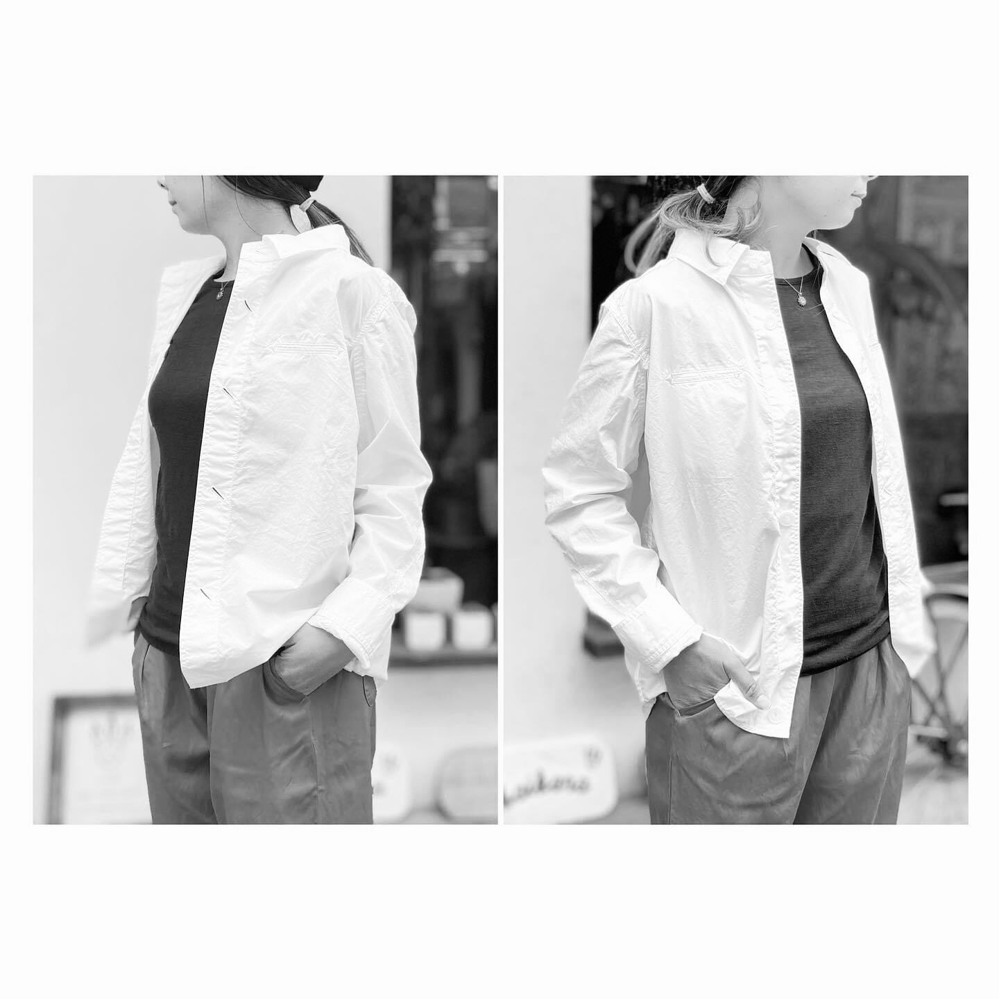 MARINE SHIRTS KOBE (マリンシャツ KOBE) / Col. White(ホワイト