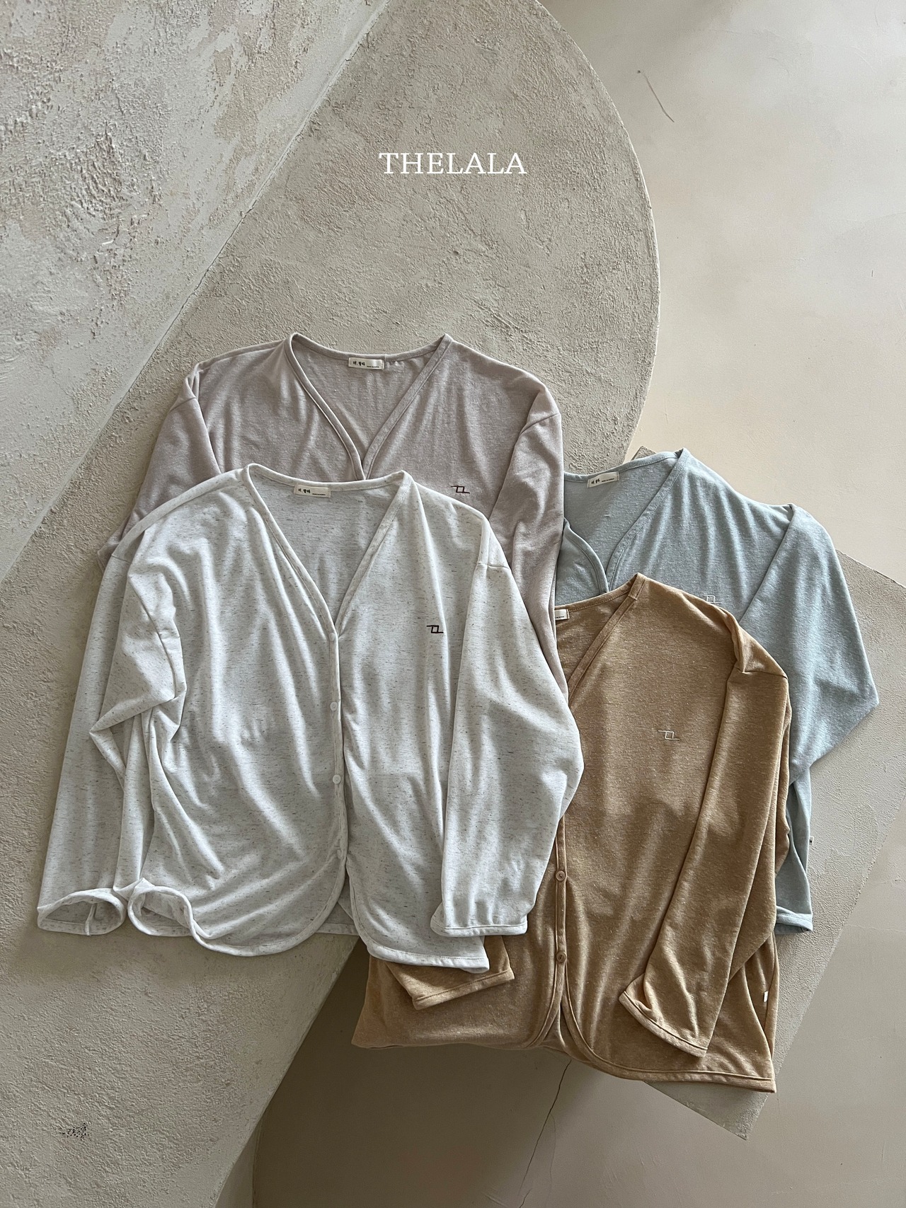 [THELALA] Sand Cardigan (Mom) / [더랄라] 샌드가디건(맘)