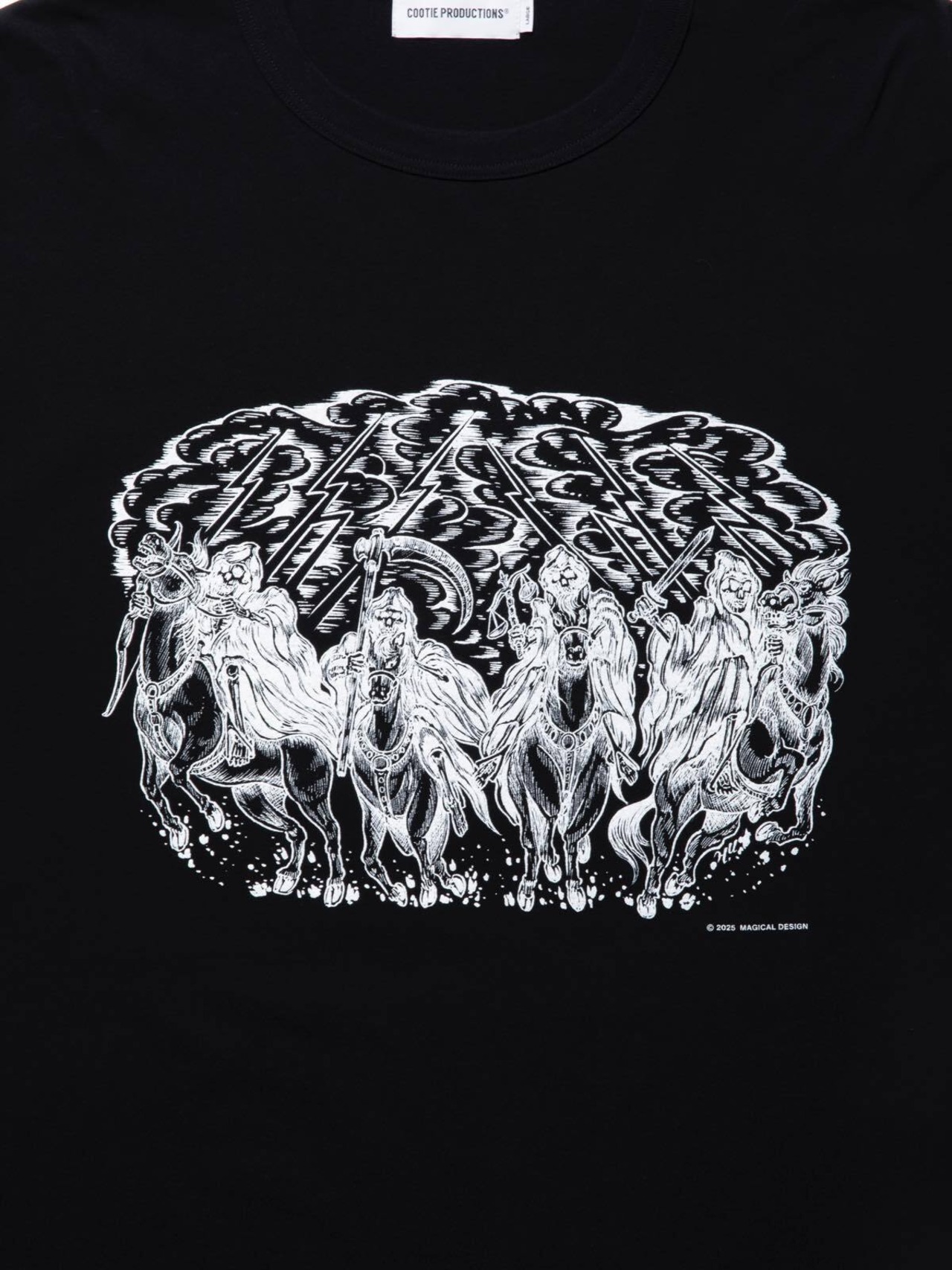 Print S/S Tee (Magical Design®) - Black -
