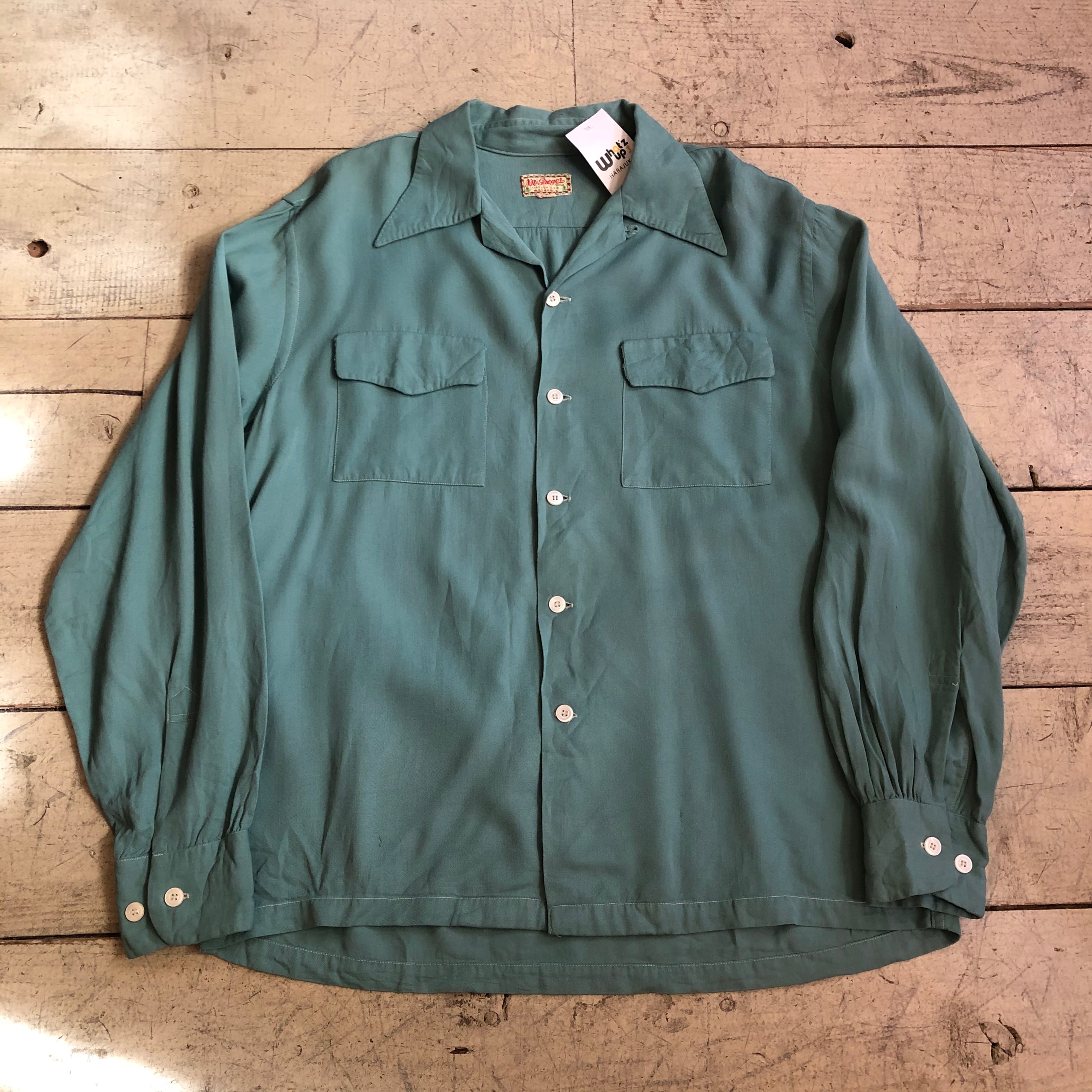 40s〜50s McGregor rayon shirt | What