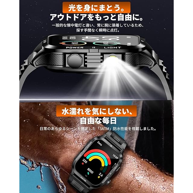 新品】スマートウォッチ【2026最新 最大30日間連続駆動 驚異の150日間