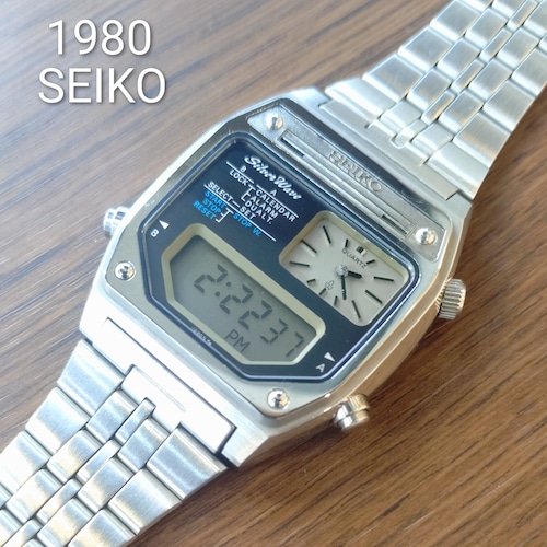 SEIKO HYBRID-SP SILVER-WAVE
