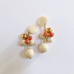 branch earrings（off-white）