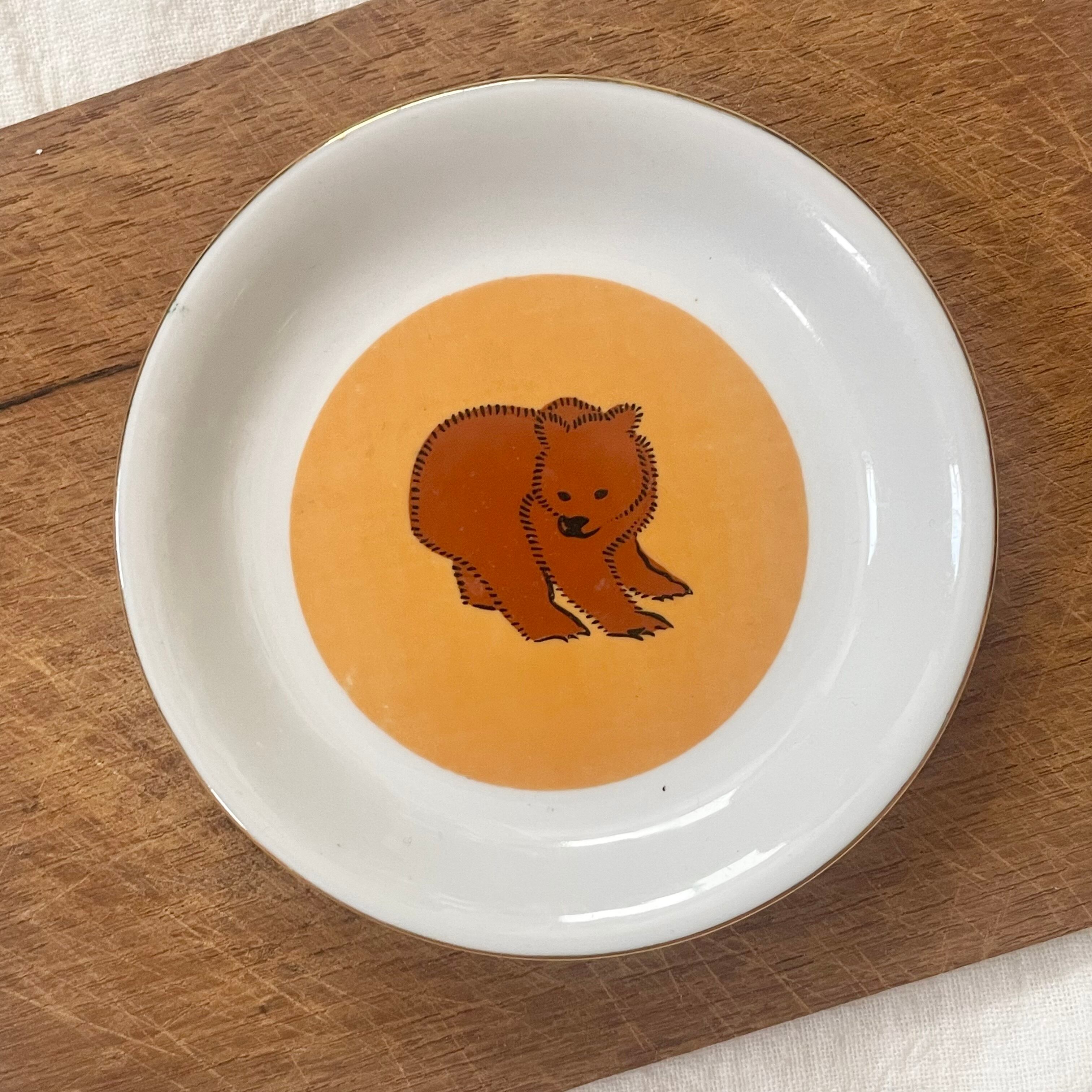 くまの小皿