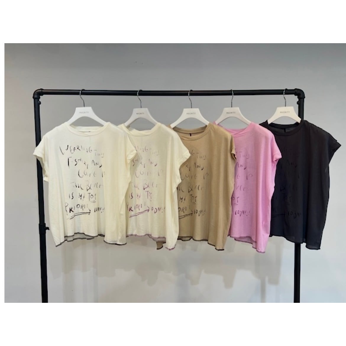 PRIORITY 】ロゴノースリーブカットソー | valance 福井｜レディース