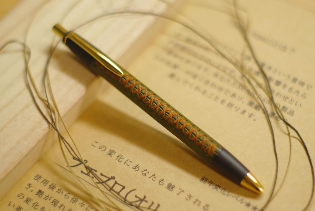 革軸ペン【プエブロ オリーバ】