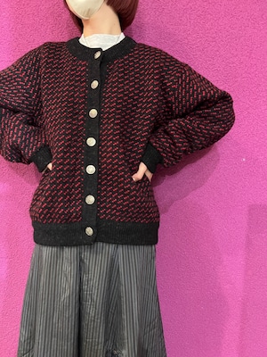 L.L.Bean used birdseye knit cardigan