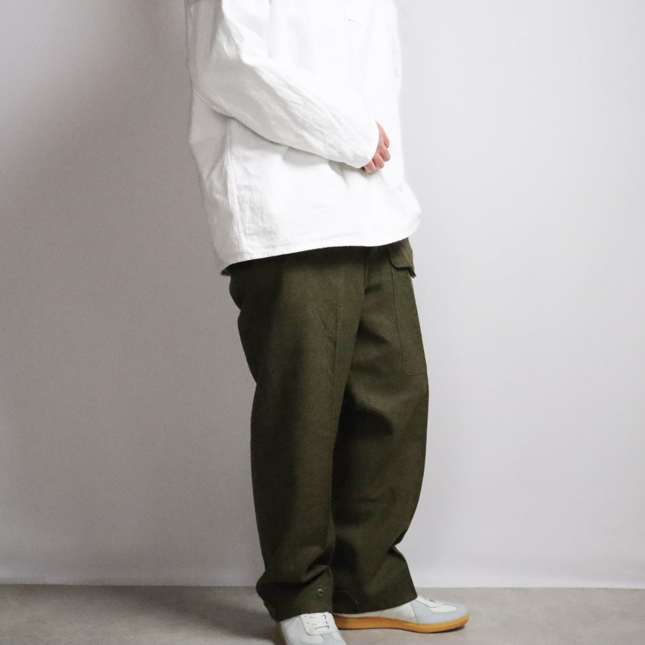 DEAD STOCKCANADIAN ARMY BATTLE DRESS WOOL TROUSERS カナダ軍