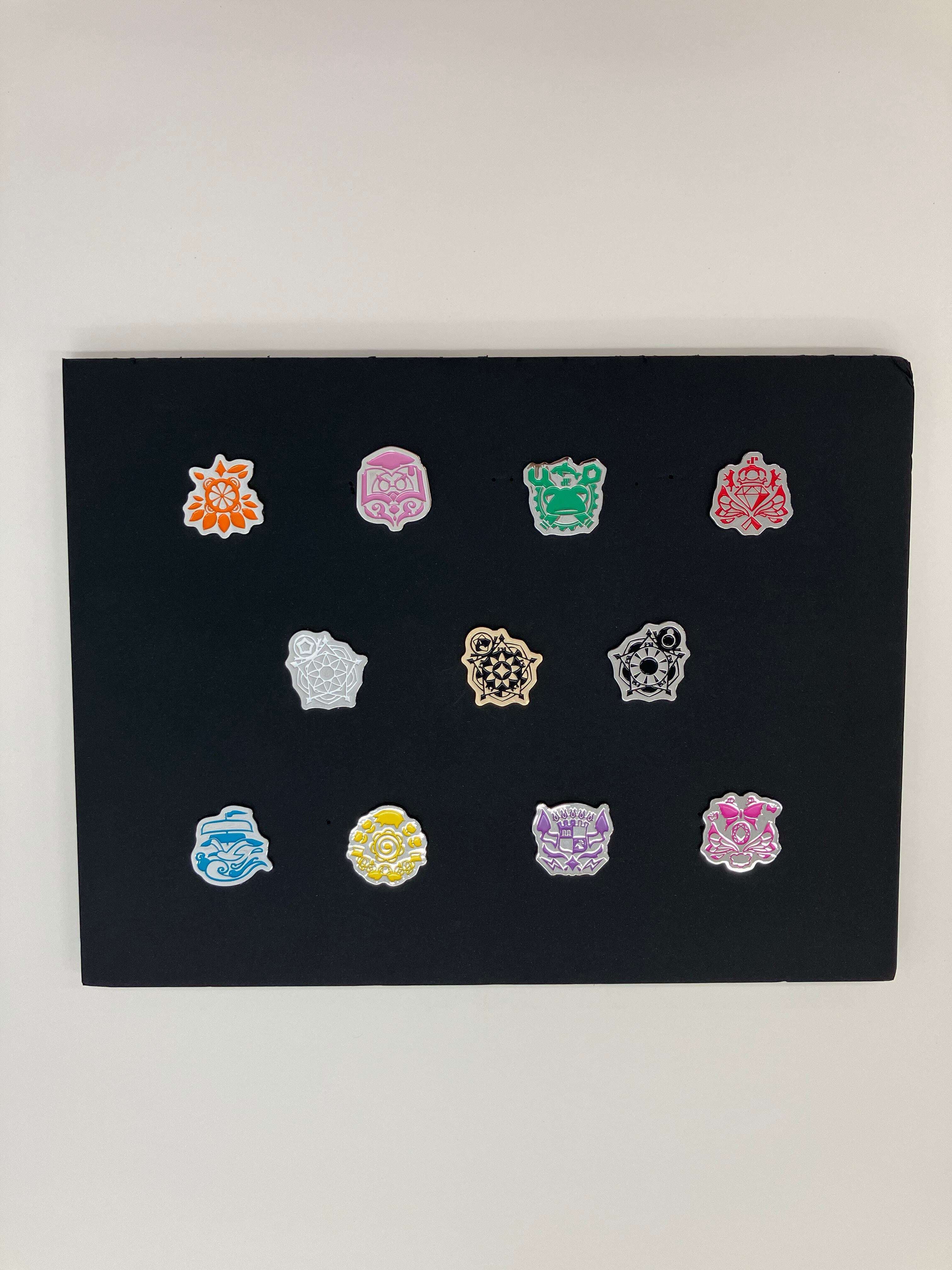数量限定】エンブレムピンバッジ(全11種フルセット） | あにキャス