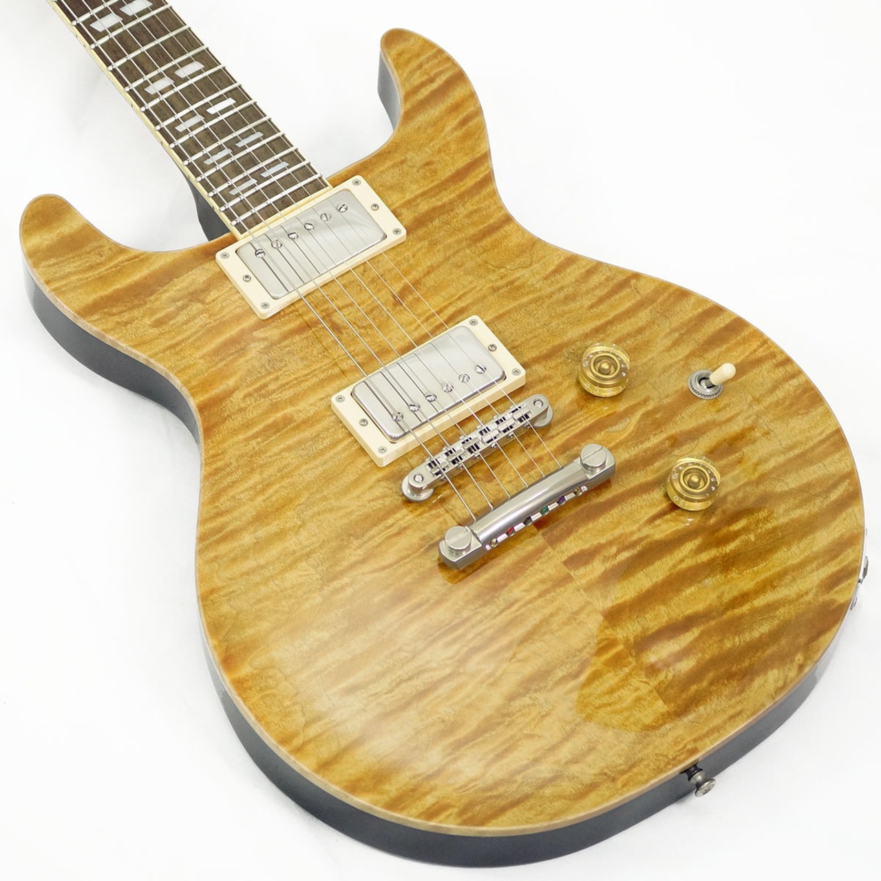 Wisdom DC5s Limited (Trans Honey) - Handcrafted by Sugi Guitars - [アウトレット特価品]