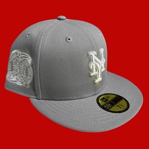 New York Mets 2000 Subway Series New Era 59Fifty  Fitted / Gray (Gray Brim)