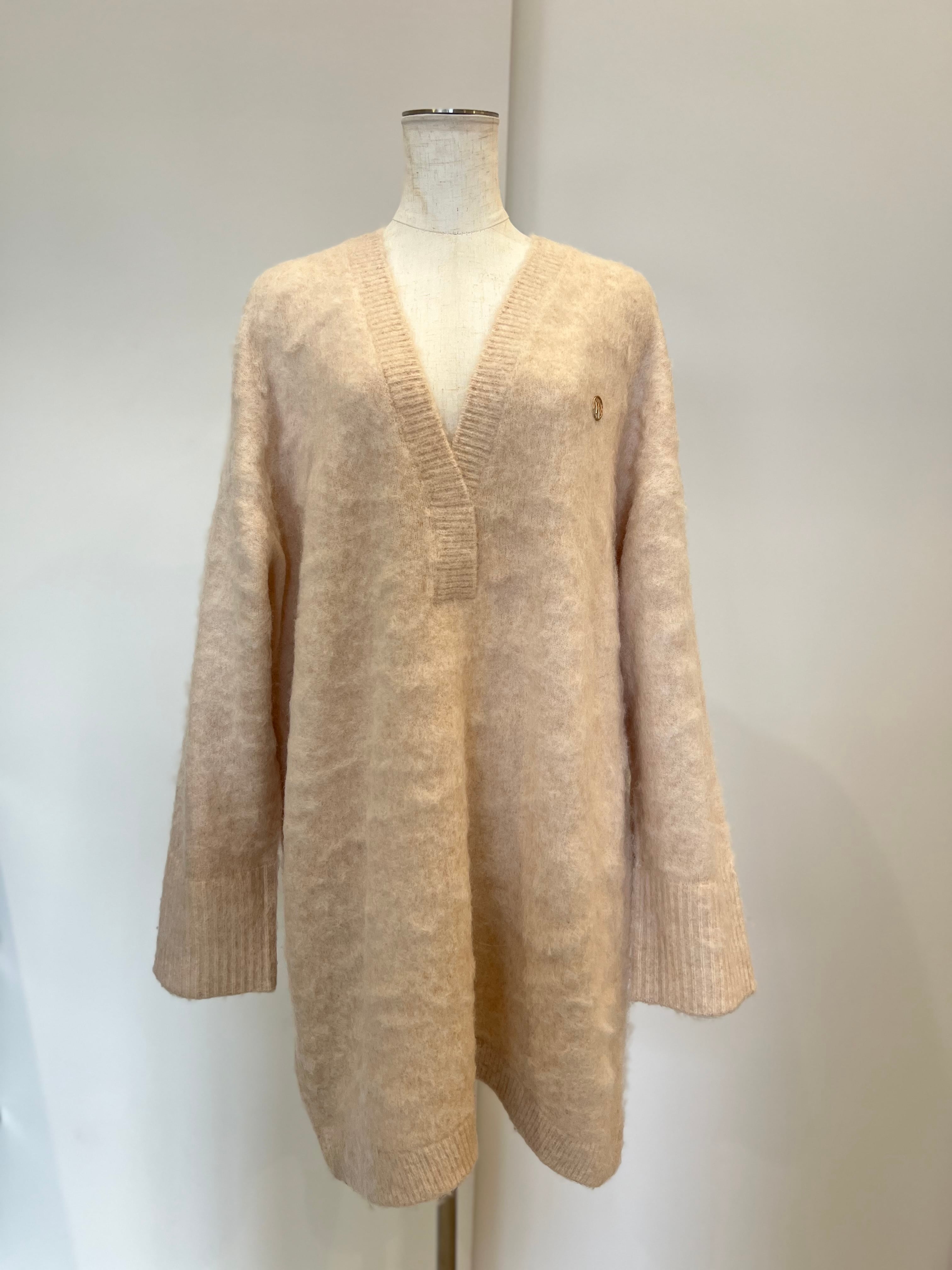 【YENN】[Y254-91123] ALPACA MIX TUNIC PO