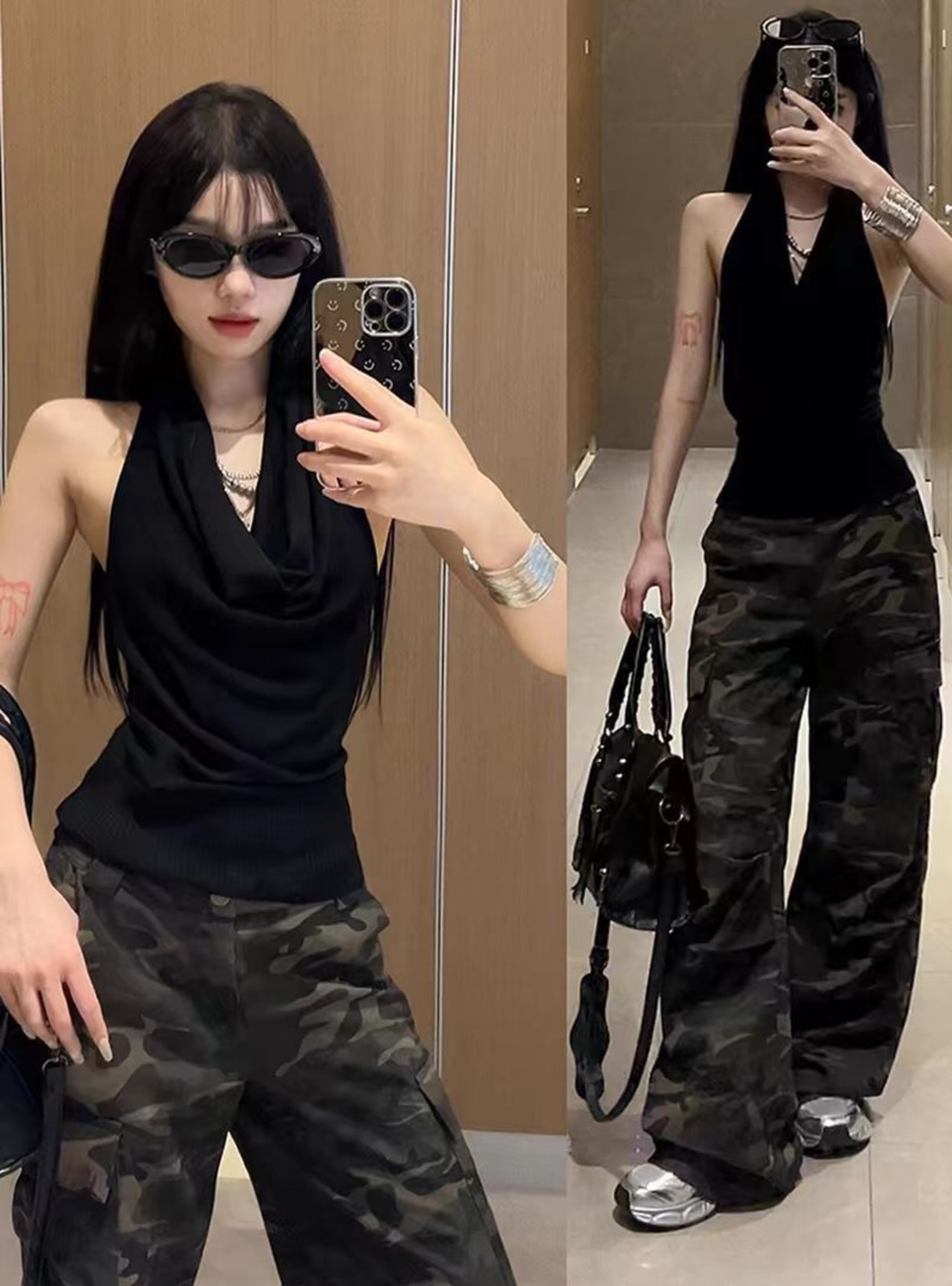 カシュクール風オープンバックトップ　UH00017