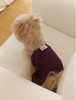 予約【ounce】STRIPE BUNNY ALL IN ONE (purple)