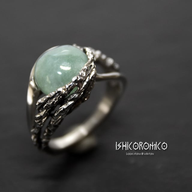 糸魚川翡翠のリング | 天然石ジュエリーの Canecry