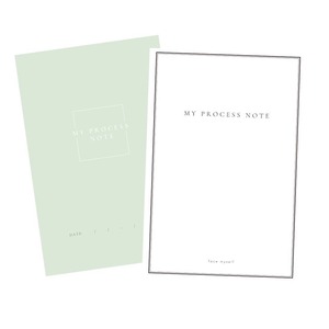 【年末フェス】MY PROCESS NOTEー内観bookー